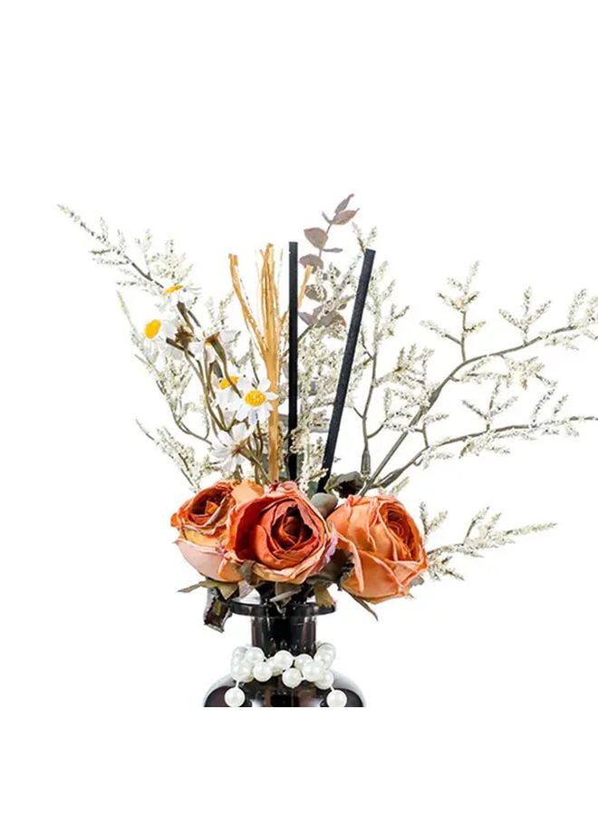 Blue Wind Chime Scented Artificial Flower Arrangement Kit with Vase - Image 2